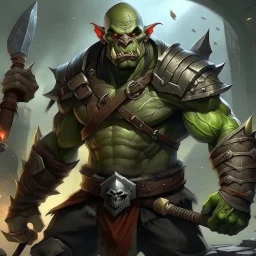 A super soldier of Orc and Elf race with magical power