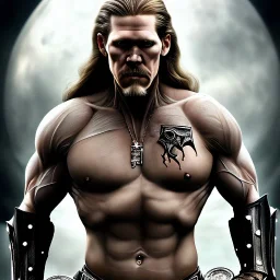 Steve Howey | steroidal muscle horse | steed-man hybrid | Steve Howey