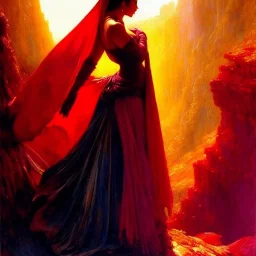 Drawing of beautiful face,'beautiful booty,Busty fit 'Red Riding Hood',intense stare, ancient skintight armor, balanciaga fashion clothe painting by gaston bussiere, greg rutkowski, yoji shinkawa, yoshitaka amano, tsutomu nihei, donato giancola, tim hildebrandt Oil on canvas, cinematic composition, extreme detail,fit full head inside picture,16k