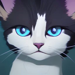 A feline form of a being, resembling a cat, crouched down in the corner of a cell, its body curled up into a ball. The cell bars serve as the boundaries of the image, creating a sense of confinement and isolation. The cat's fur is matted and disheveled, bearing the signs of stress and neglect. Its eyes are sunken and expressionless, conveying a sense of hopelessness and despair. A metal tag dangles from a chain around its neck, bearing the name "Marcos" - the only indication of its identity in t