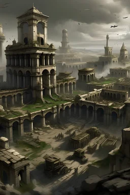 The climatic battle took place in an iconic war-torn city.