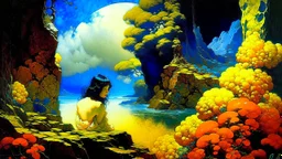 Contemporary art. Maxfield Parrish