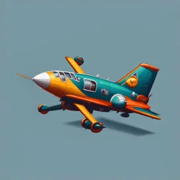 sprite plane 2d top down