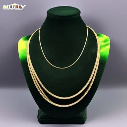 dark green Necklace Mannequin Stand