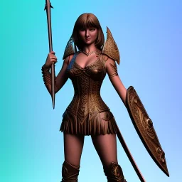 evil xena full figure