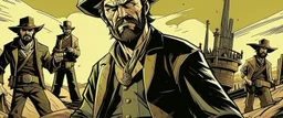 Western comic art style