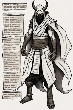 demon ninja, black fire magic,magic runes, ancient magi use, text description, golden cape,Sketch book, hand drawn, dark, gritty, realistic sketch, Rough sketch, mix of bold dark lines and loose lines, bold lines, on paper, turnaround character sheet,breath taking, sharp lense, professional photographie, 70mm lense, detail love, good quality, unreal engine 5, wallpaper, colerful, highly detailed, 8k, soft light, photo realistic