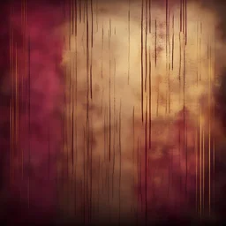 Hyper Realistic maroon & golden multicolor grungy rustic abstract lines on rustic background with vignette effect