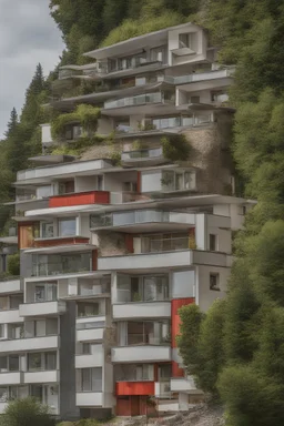 A appartement in switzerland in the alpa