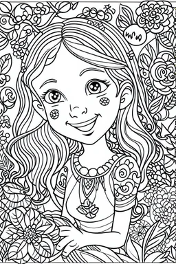 coloring page for kids, LIZART, cartoon style, thick outline, low details, no shading, no color