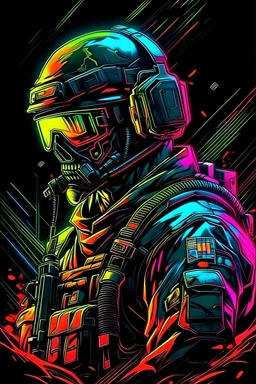 Call of duty profile pic cool neon