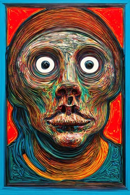 doublespeak; lowbrow neo-expressionism