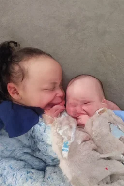 2 ethereuem babies crying over solana baby going to base chain