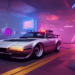 cyberpunk car,cyberpunk 2077, ultra realistic,shiny, smooth, studio quality, octane render, Surrealism, Triadic colour scheme,glow-stick, ambient lighting,nightclub lighting, polaroid, 100mm