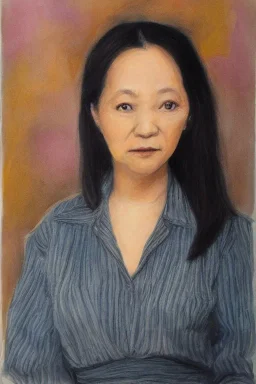 Portrait lady, full body shot, full-color medium shot, STEMAcademia