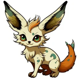 Create an moth fox cat