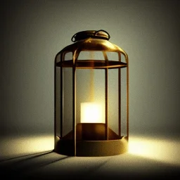 lantern, many ghost lights inside a belljar, polaroid, luminescent glow, moody, tender, photorealistic, octane render, golden hour