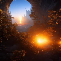  magic portal, glistening oiled shiny, intricate, Exquisite details and textures, highly detailed, digital painting, artstation, concept art, sharp focus, nature background, illustration, 8k, by stability ai, nvidia