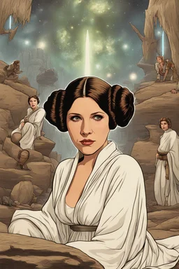 Megan Wheeler is Princess Leia in her iconic scene