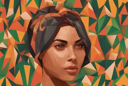 brazilian women low poly