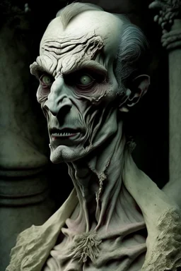 cursed man from a royal familly victorian times whose skin looks like stone sculpture stoneskin