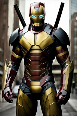 Iron Man / Wolverine hybrid, photograph