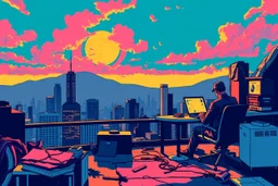 pop art pixels 1000 images cool degen mfer trade - retreat - strategise - repeat