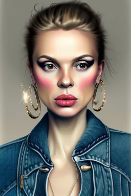 Extremely rich break up pop artist called Ylva Muisosse known for her beauty Portrait