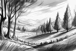 Landscape sketch