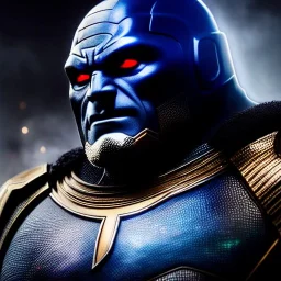 Ultra detailed fullbody Portrait in oil on canvas of Darkseid (DC) with Armor,intense stare,extremely detailed digital painting, extremely detailed face,crystal clear Big eyes, mystical colors ,perfectly centered image, perfect composition, rim light, beautiful lighting,masterpiece,8k, stunning scene, raytracing, anatomically correct, in the style of robert e howard and Ken Kelley and Ohrai Noriyoshi and Simon Bisley and tomzj1