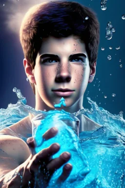 Percy Jackson with water powers