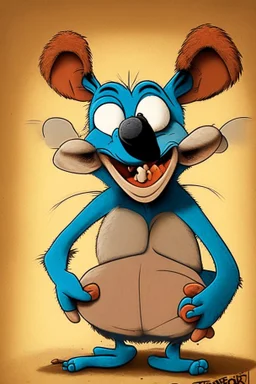 "ren and stimpy" style koala