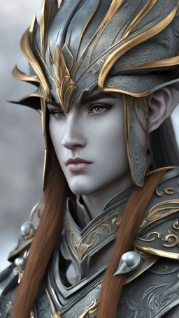 A very close picture to face Elf, 3d realistic anime style, high realistic, ultra detailed, ultra quality, intricate details, highly detailed