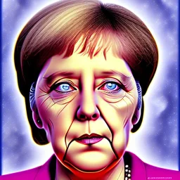 renaissance painting of angela merkel