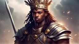 young man warrior king