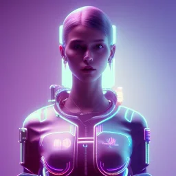 A cyberpunk girl,cyberpunk 2077, ultra realistic,shiny, smooth, studio quality, octane render, Surrealism, Triadic colour scheme,glow-stick, ambient lighting,nightclub lighting, polaroid, 100mm