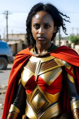 Eritrean woman superhero