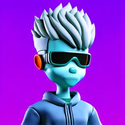cute boy 3D