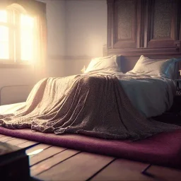 large cockroach in bed under bedsheet, 8k resolution, high-quality, fine-detail, intricate, detailed matte, digital art, volumetric lighting, illustration, 3D octane render, brian froud, howard lyon, selina french, anna dittmann, annie stokes, lisa parker, greg rutowski