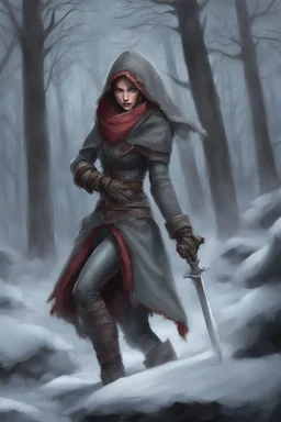 fantasy winter rogue
