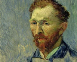 Portrait of a computer by Van Gogh