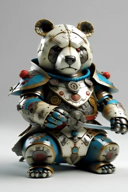 Robot bear Samurai