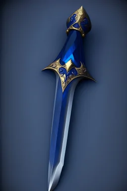 A simple dagger with a sapphire in the handle