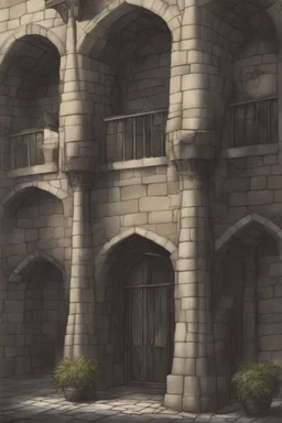 Castle ravenloft balcony