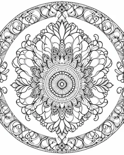 Coloring pages: Relaxation