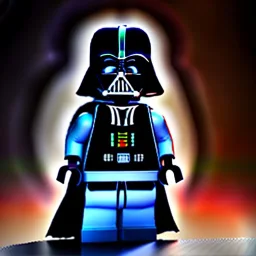 Lego model of Darth vader