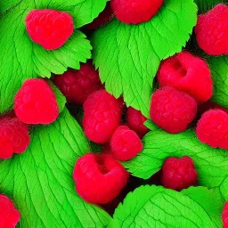 raspberry texture, plain background