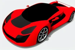 Car Supercar Vector 3d rendering Vector collage