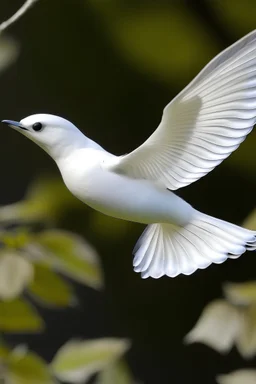 white challeger flying