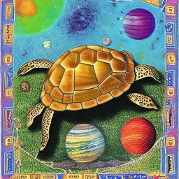 The Turtle and the Eight Planets